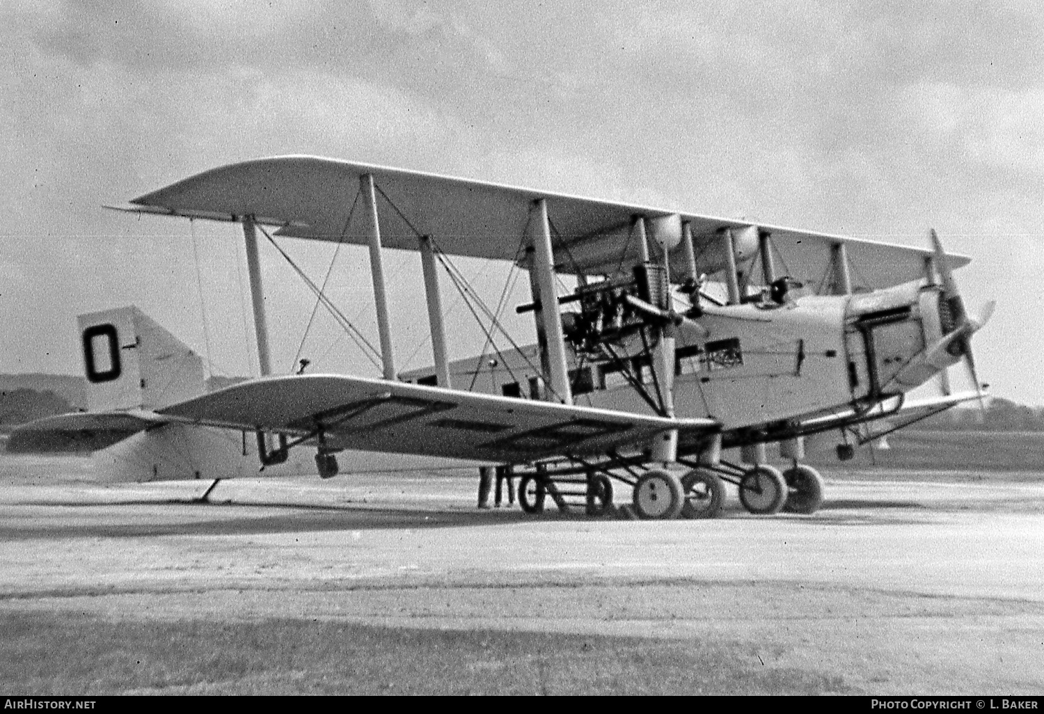 Aircraft Photo of O-BAHZ | Handley Page W.8f | Sabena | AirHistory.net #514951