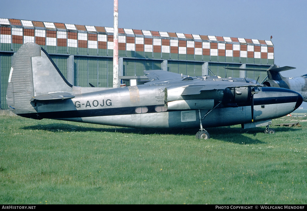 Aircraft Photo of G-AOJG | Hunting Percival P.66 Pembroke C.54 | AirHistory.net #514969