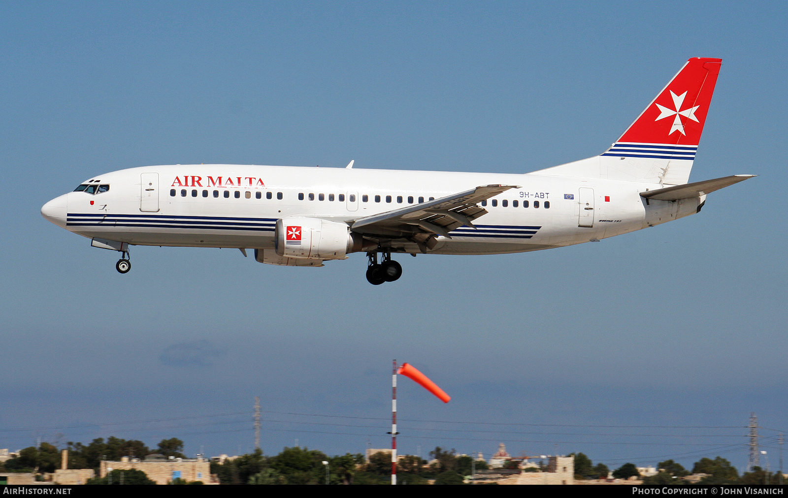 Aircraft Photo of 9H-ABT | Boeing 737-3Y5 | Air Malta | AirHistory.net #514978