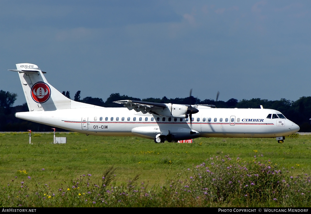 Aircraft Photo of OY-CIW | ATR ATR-72-500 (ATR-72-212A) | Cimber Air | AirHistory.net #514984