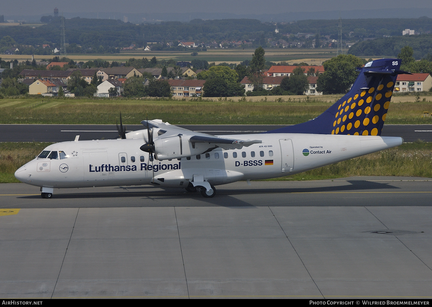 Aircraft Photo of D-BSSS | ATR ATR-42-500 | Lufthansa Regional | AirHistory.net #514990