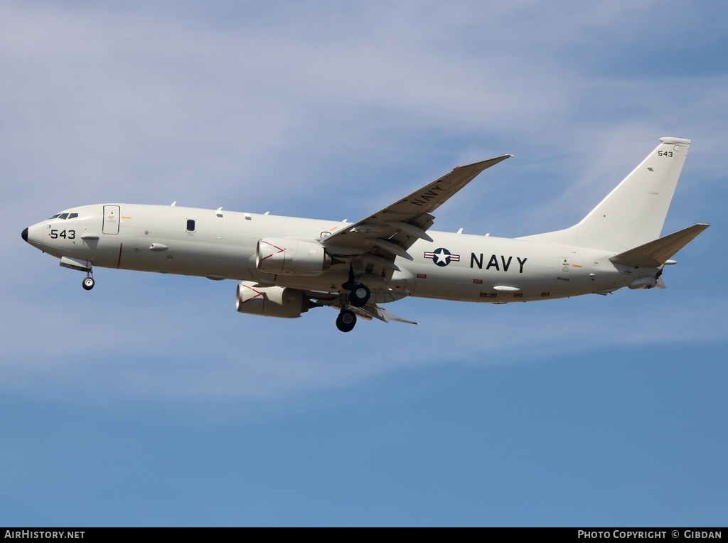 Aircraft Photo of 169543 | Boeing P-8A Poseidon | USA - Navy | AirHistory.net #514996