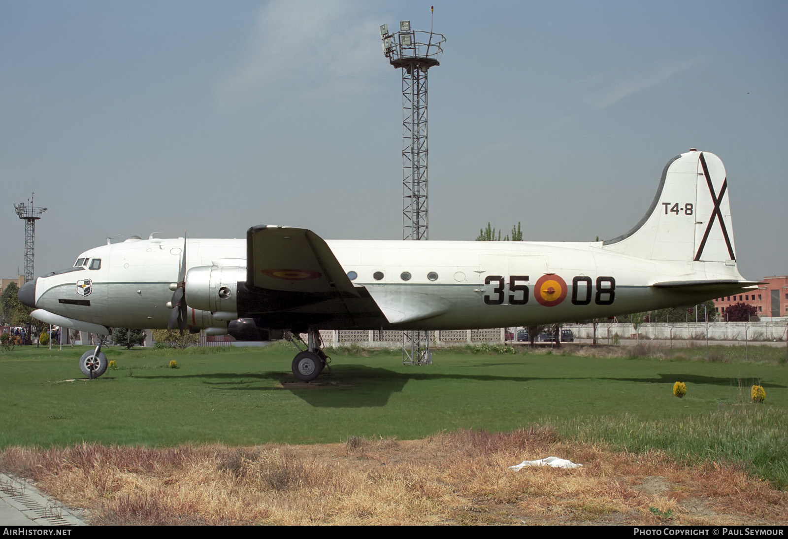 Aircraft Photo of T.4-8 | Douglas C-54E Skymaster | Spain - Air Force | AirHistory.net #515006