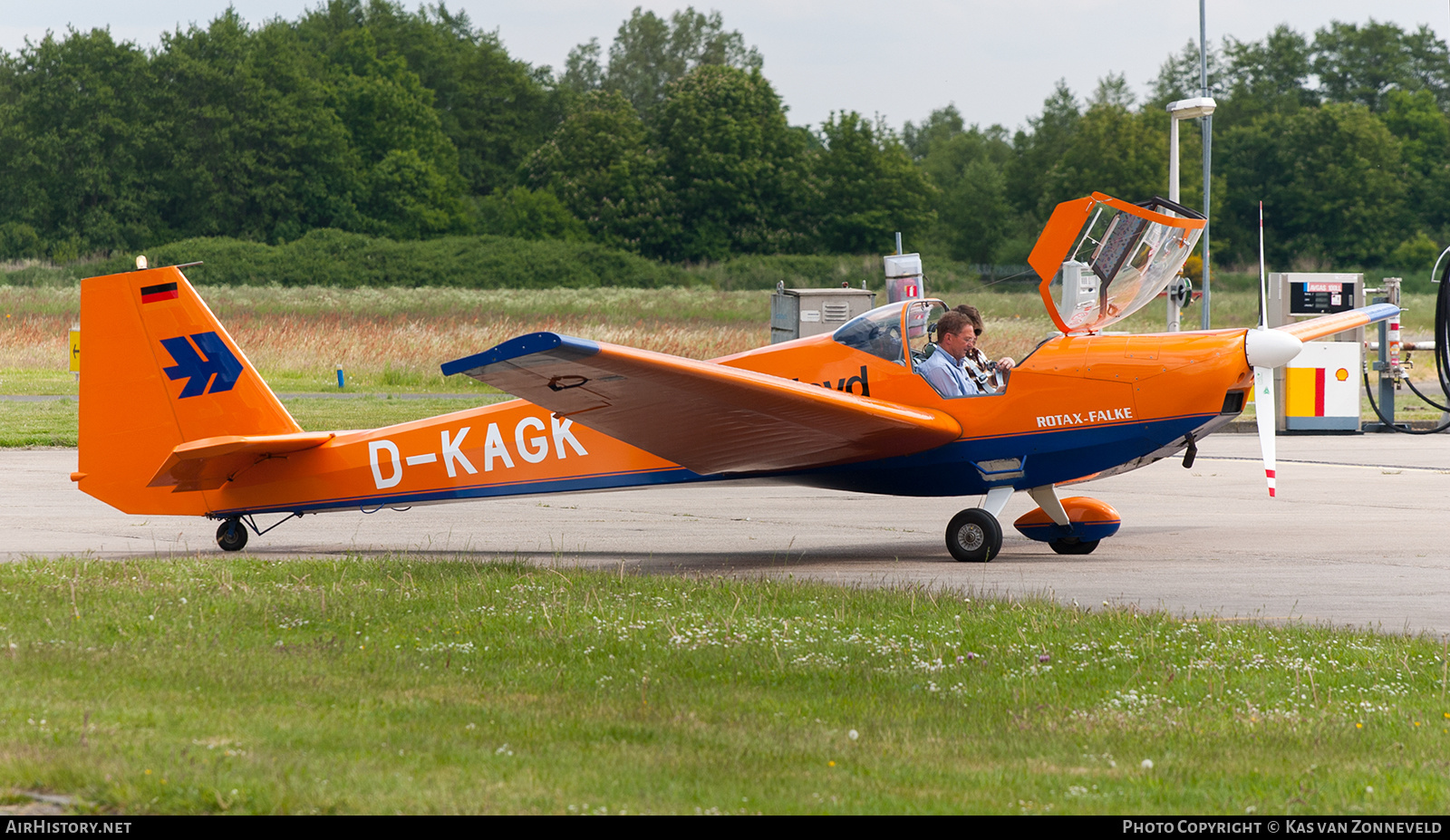 Aircraft Photo of D-KAGK | Scheibe SF-25C Falke | AirHistory.net #515007