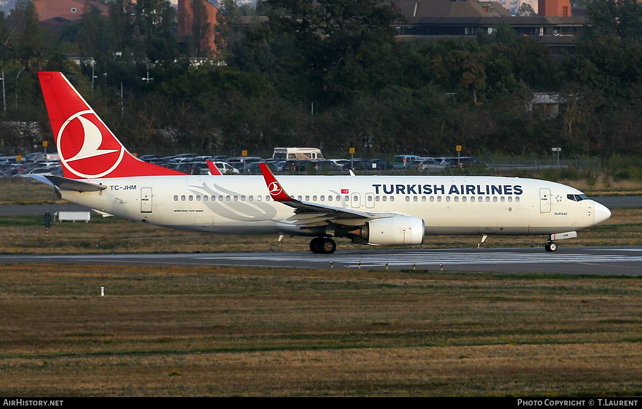 Aircraft Photo of TC-JHM | Boeing 737-8F2 | Turkish Airlines | AirHistory.net #515024