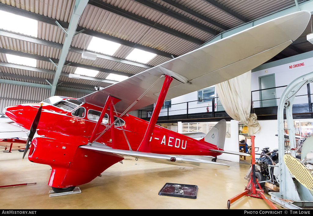 Aircraft Photo of G-AEDU | De Havilland D.H. 90A Dragonfly | AirHistory.net #515025