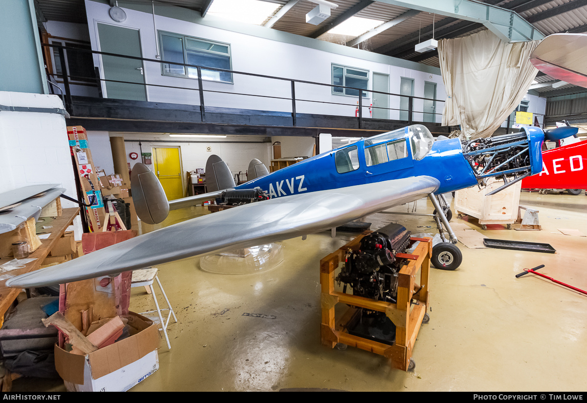 Aircraft Photo of G-AKVZ | Miles M.38 Messenger 4B | AirHistory.net #515031