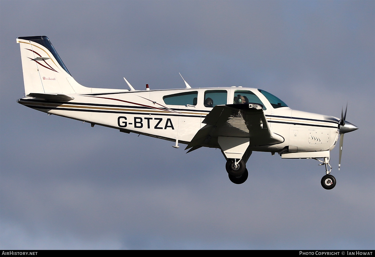 Aircraft Photo of G-BTZA | Beech F33A Bonanza | AirHistory.net #515049