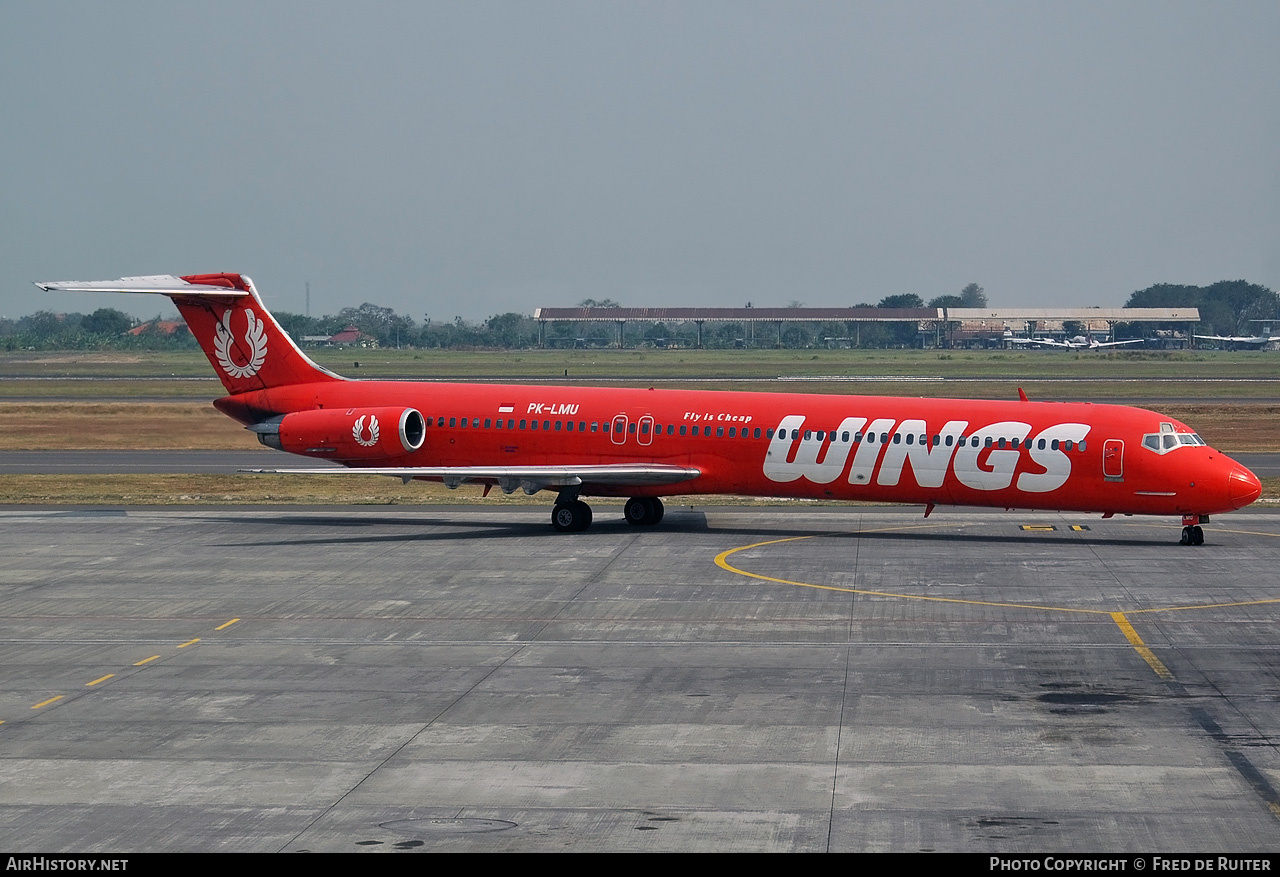 Aircraft Photo of PK-LMU | McDonnell Douglas MD-82 (DC-9-82) | Wings Air | AirHistory.net #515061
