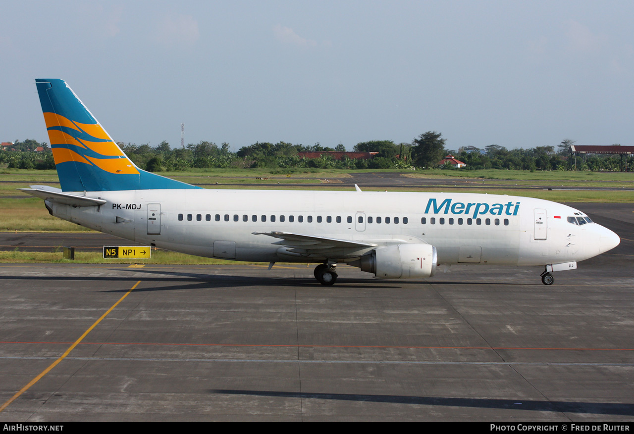 Aircraft Photo of PK-MDJ | Boeing 737-301 | Merpati Nusantara Airlines | AirHistory.net #515063