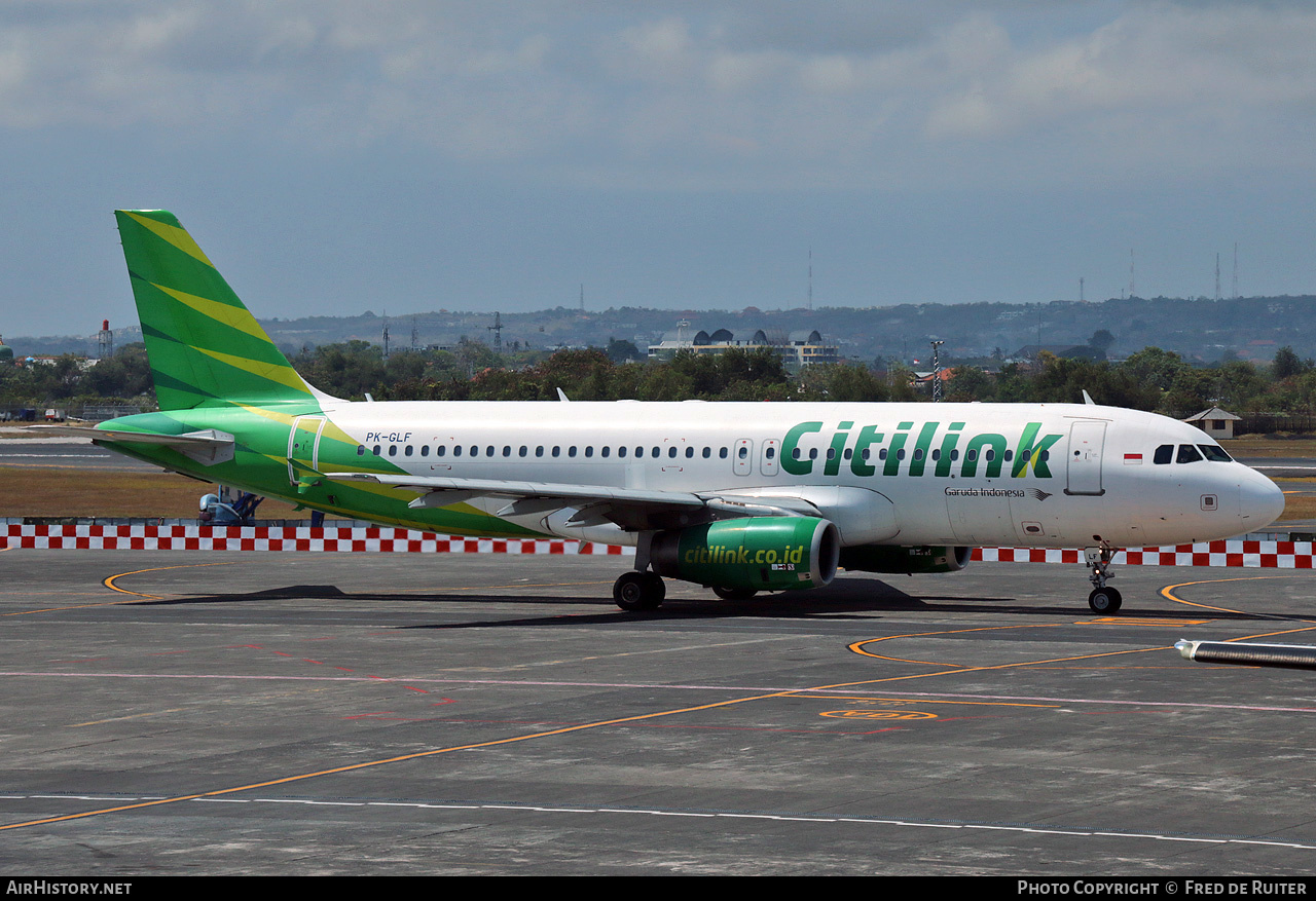 Aircraft Photo of PK-GLF | Airbus A320-232 | Citilink | AirHistory.net #515064