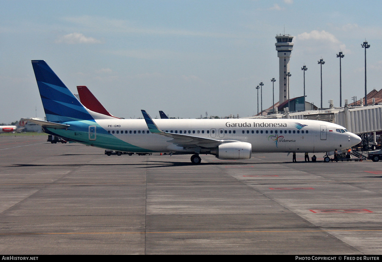 Aircraft Photo of PK-GMD | Boeing 737-8U3 | Garuda Indonesia | AirHistory.net #515065