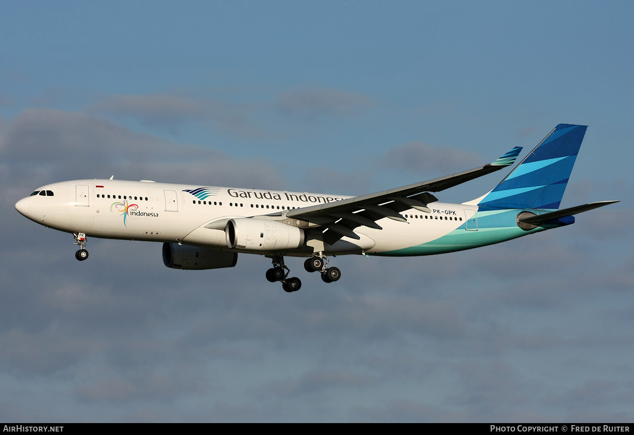 Aircraft Photo of PK-GPK | Airbus A330-243 | Garuda Indonesia | AirHistory.net #515074