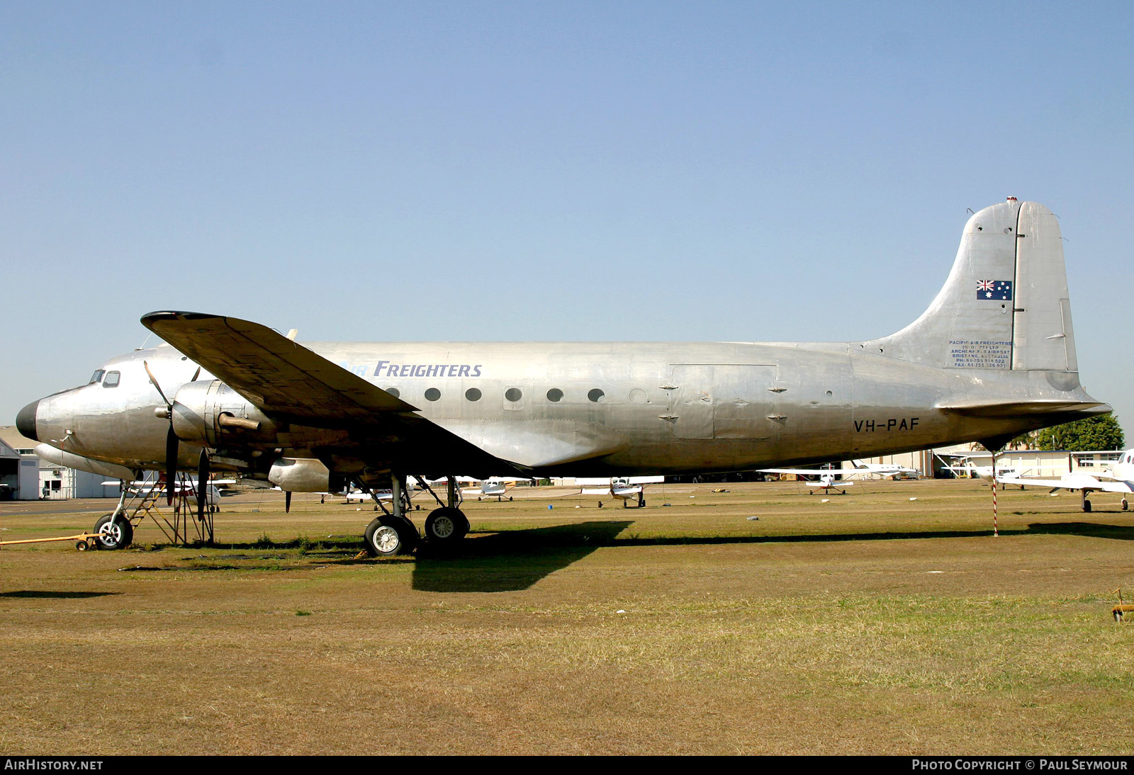 Aircraft Photo of VH-PAF | Douglas C-54E Skymaster | Pacific Air Freighters | AirHistory.net #515076