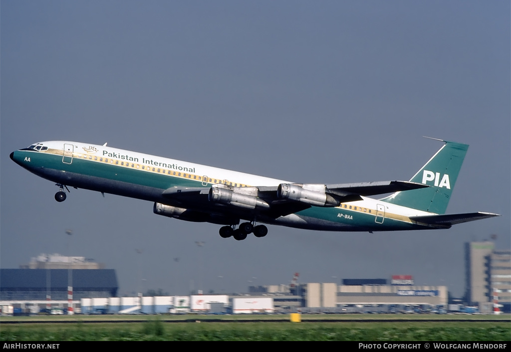 Aircraft Photo of AP-BAA | Boeing 707-351B | Pakistan International Airlines - PIA | AirHistory.net #515080