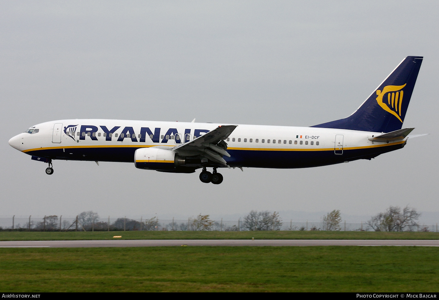 Aircraft Photo of EI-DCF | Boeing 737-8AS | Ryanair | AirHistory.net #515084