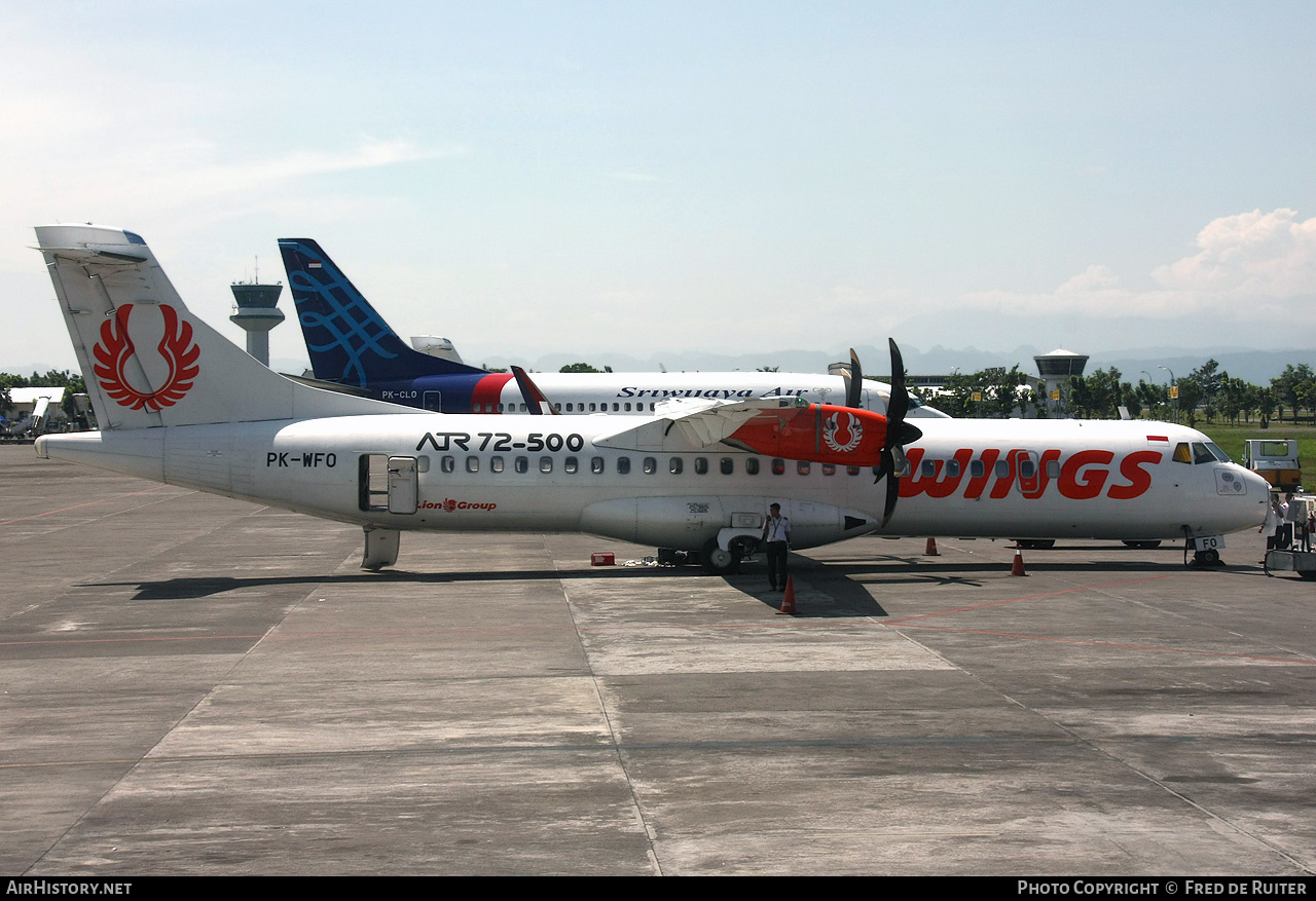 Aircraft Photo of PK-WFO | ATR ATR-72-500 (ATR-72-212A) | Wings Air | AirHistory.net #515085
