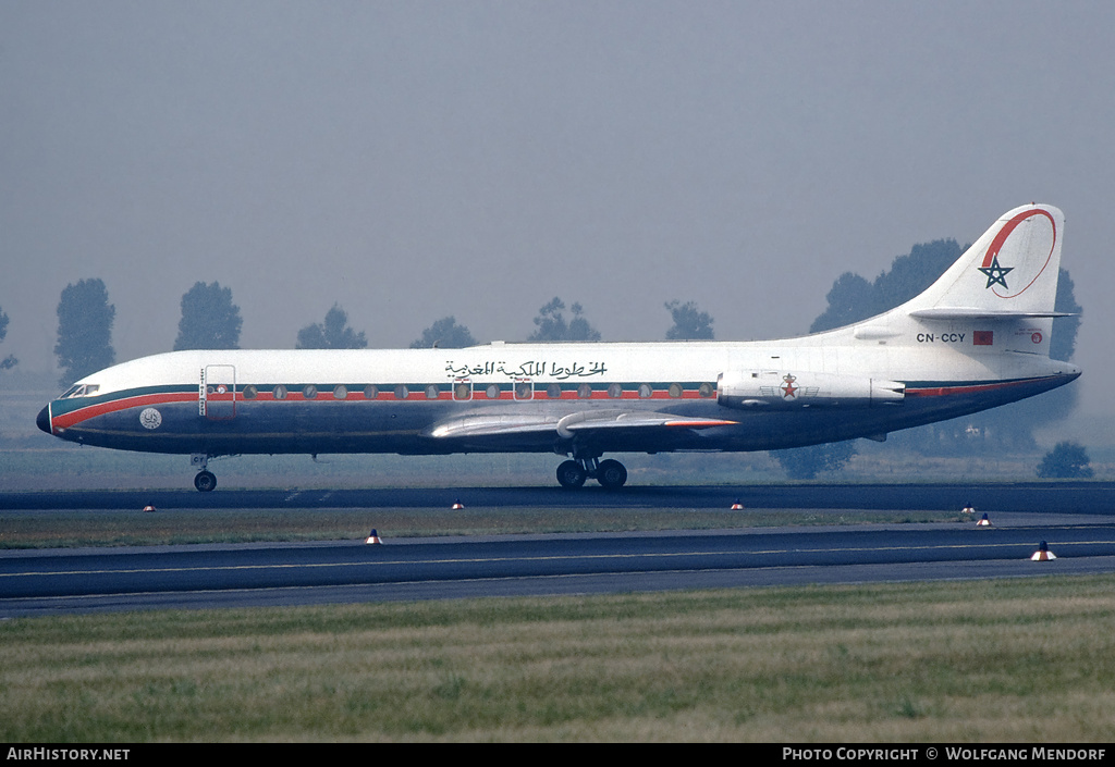 Aircraft Photo of CN-CCY | Sud SE-210 Caravelle III | Royal Air Maroc - RAM | AirHistory.net #515096