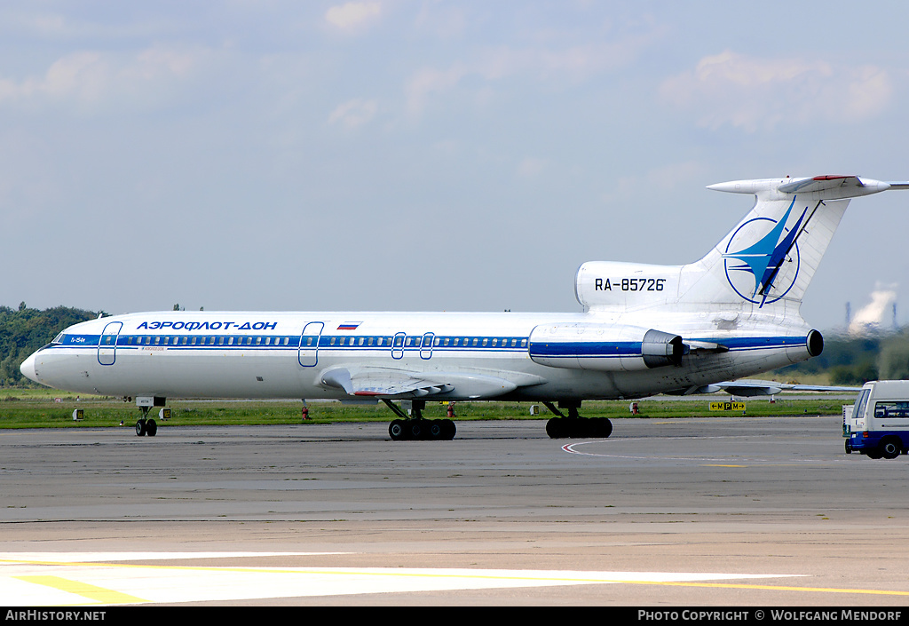 Aircraft Photo of RA-85726 | Tupolev Tu-154M | Aeroflot - Don | AirHistory.net #515099