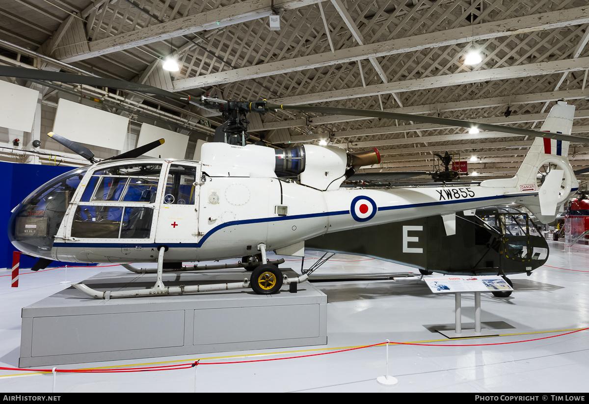 Aircraft Photo of XW855 | Aerospatiale SA-341E Gazelle HCC4 | UK - Air Force | AirHistory.net #515101