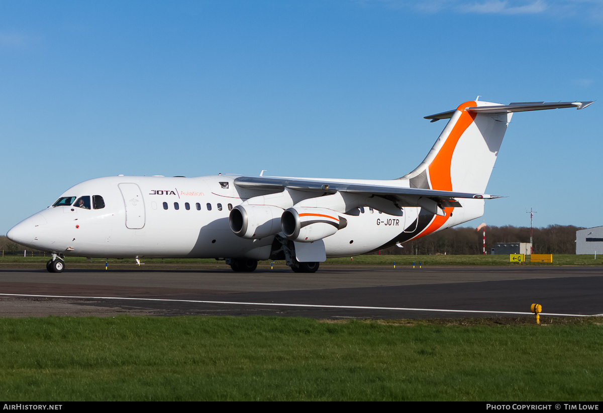 Aircraft Photo of G-JOTR | BAE Systems Avro 146-RJ85 | Jota Aviation | AirHistory.net #515102
