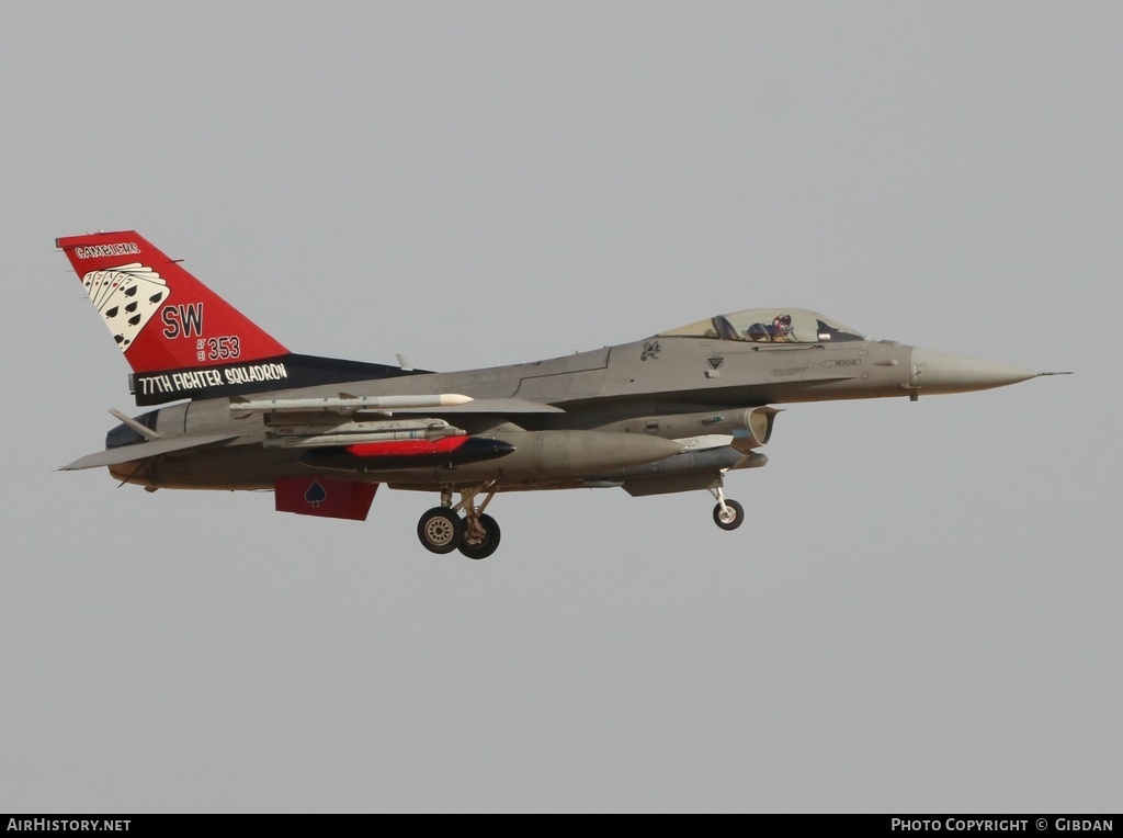 Aircraft Photo of 91-0353 / AF91-353 | General Dynamics F-16C Fighting Falcon | USA - Air Force | AirHistory.net #515122