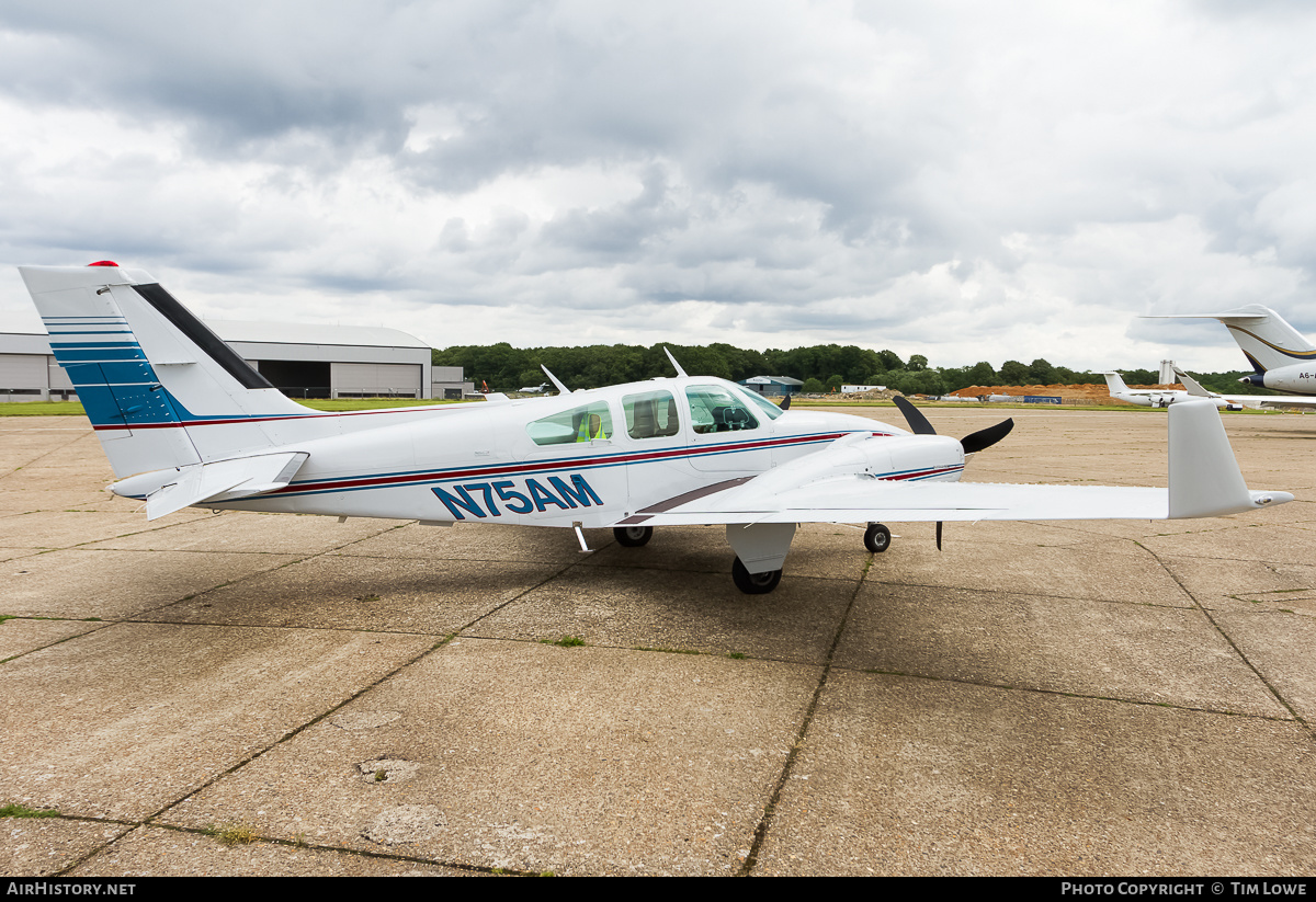 Aircraft Photo of N75AM | Beech E55 Baron | AirHistory.net #515142