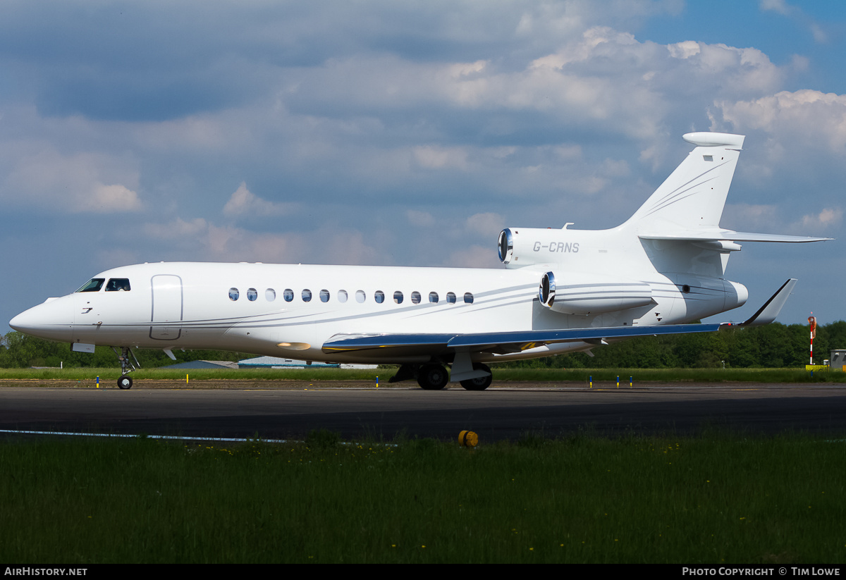 Aircraft Photo of G-CRNS | Dassault Falcon 7X | AirHistory.net #515146