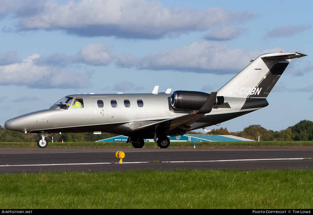 Aircraft Photo of G-COBN | Cessna 525 CitationJet CJ1 | AirHistory.net #515148