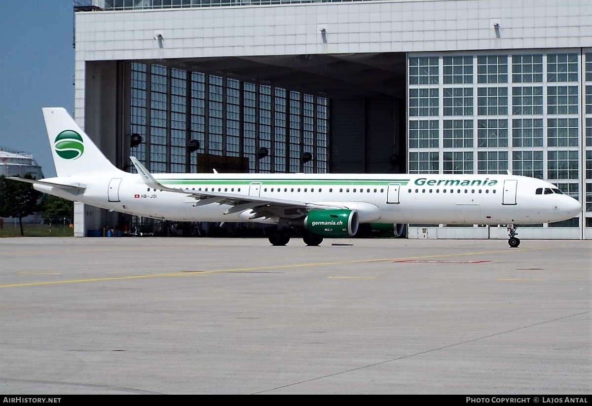 Aircraft Photo of HB-JOI | Airbus A321-211 | Germania | AirHistory.net #515180