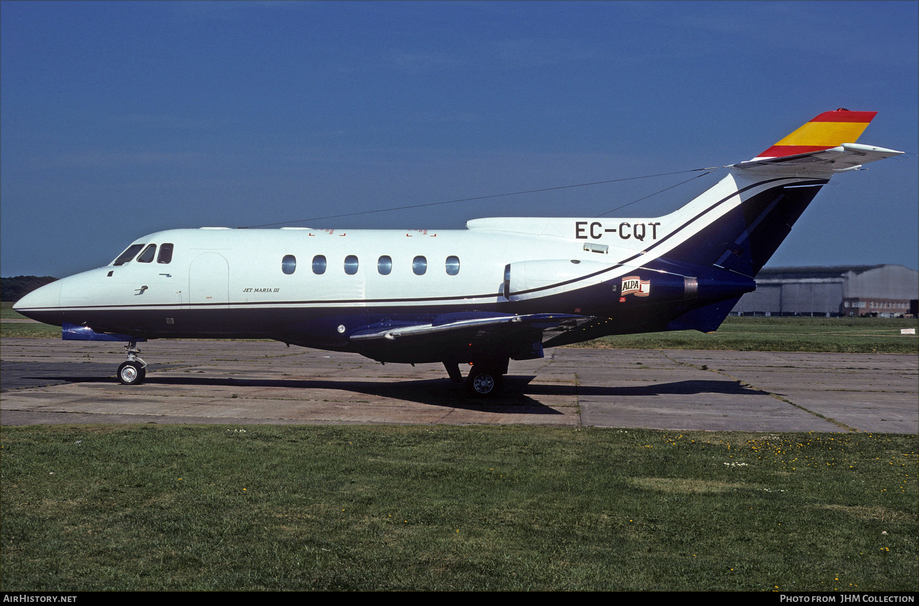 Aircraft Photo of EC-CQT | Hawker Siddeley HS-125-600B | AirHistory.net #515207