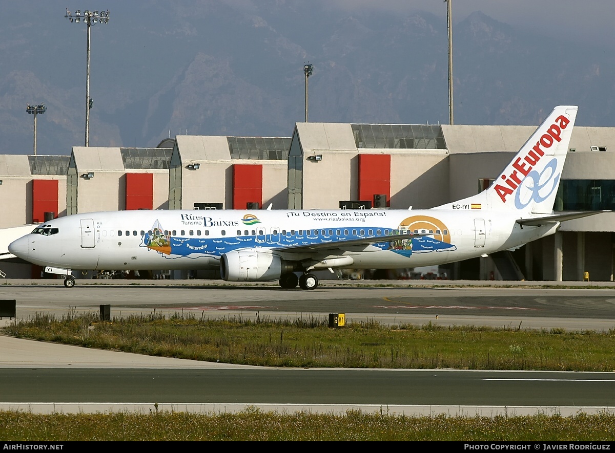Aircraft Photo of EC-IYI | Boeing 737-883 | Air Europa | AirHistory.net #515209