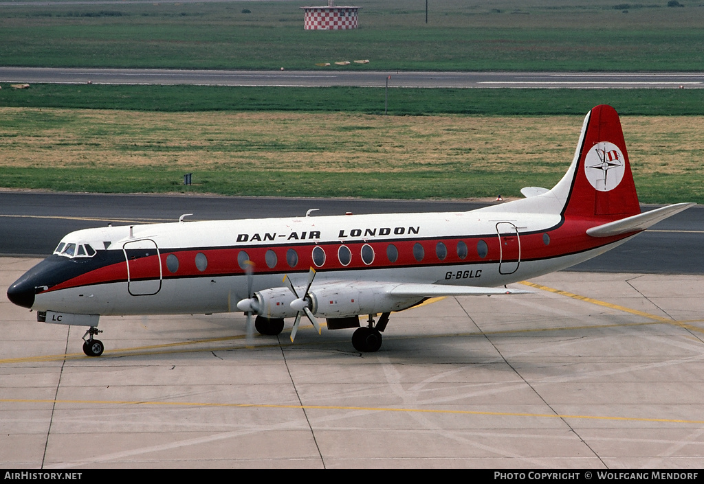 Aircraft Photo of G-BGLC | Vickers 839 Viscount | Dan-Air London | AirHistory.net #515269
