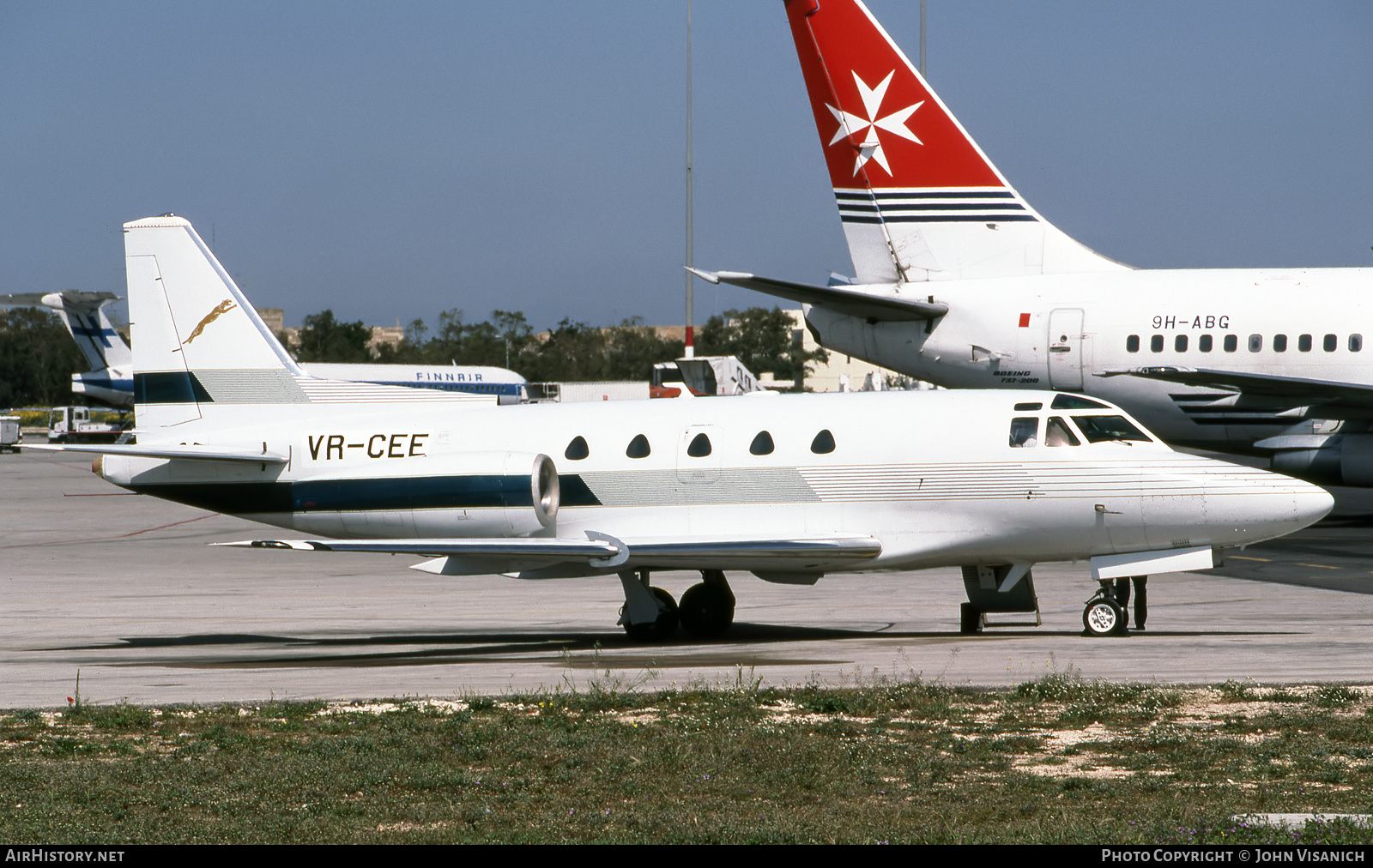 Aircraft Photo of VR-CEE | North American Rockwell NA-465 Sabreliner 65 | AirHistory.net #515275