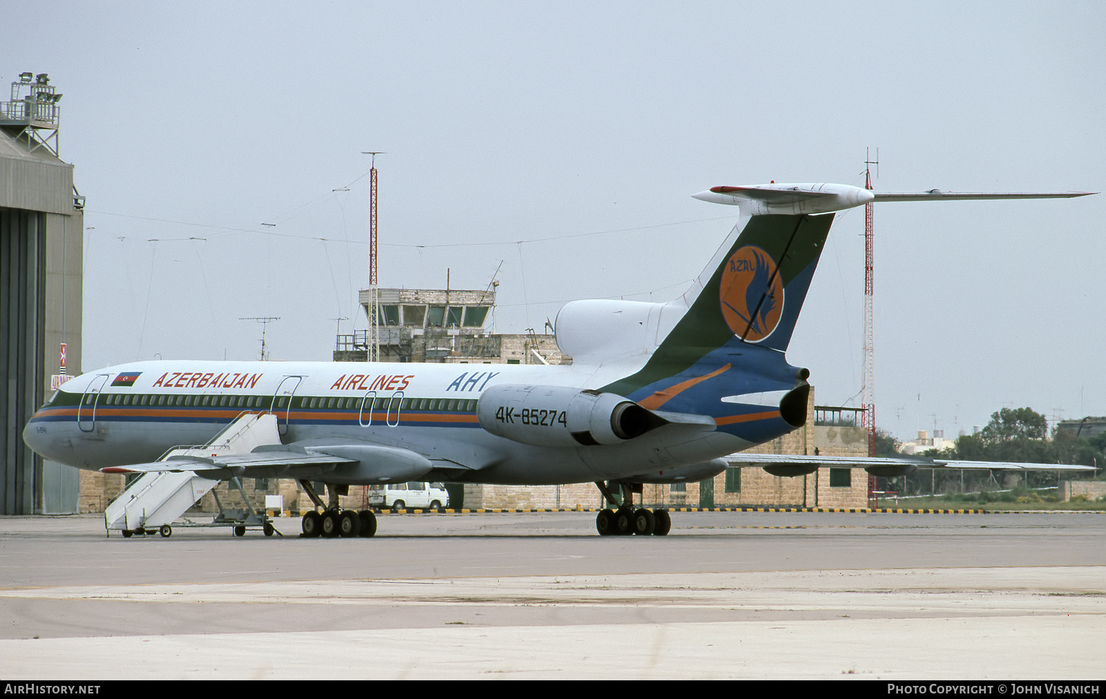 Aircraft Photo of 4K-85274 | Tupolev Tu-154B-1 | Azerbaijan Airlines - AZAL - AHY | AirHistory.net #515281