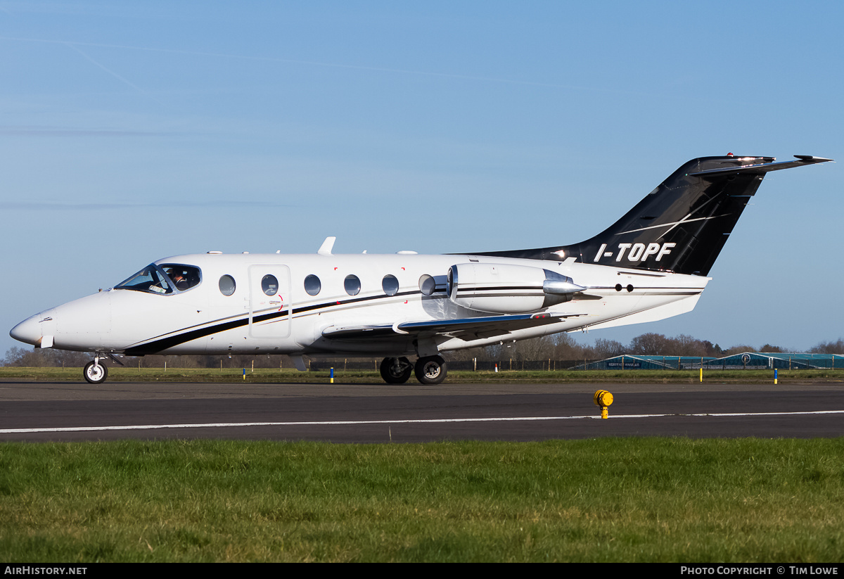 Aircraft Photo of I-TOPF | Beech Beechjet 400A | Aliserio | AirHistory.net #515317