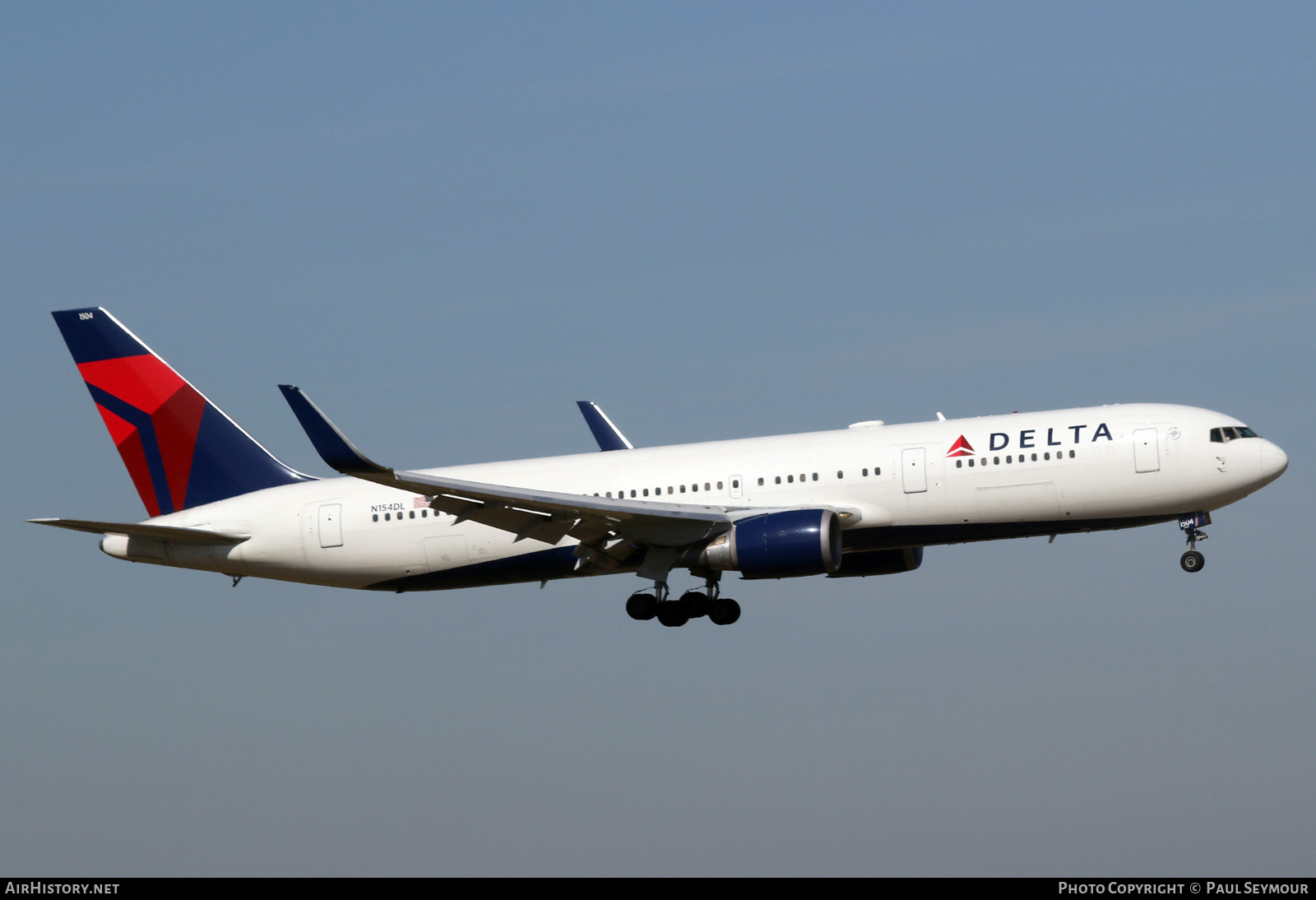 Aircraft Photo of N154DL | Boeing 767-3P6/ER | Delta Air Lines | AirHistory.net #515345