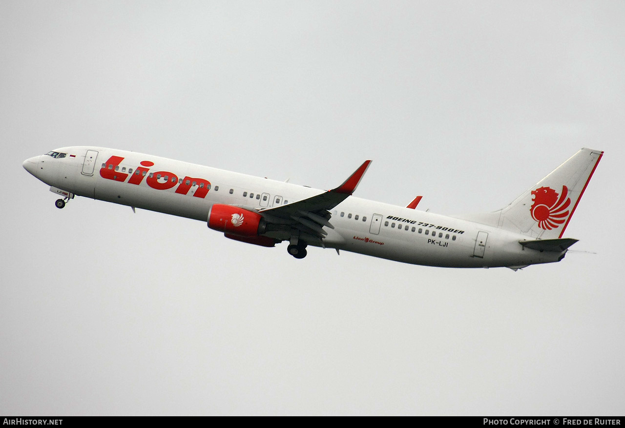 Aircraft Photo of PK-LJI | Boeing 737-9GP/ER | Lion Air | AirHistory.net #515350