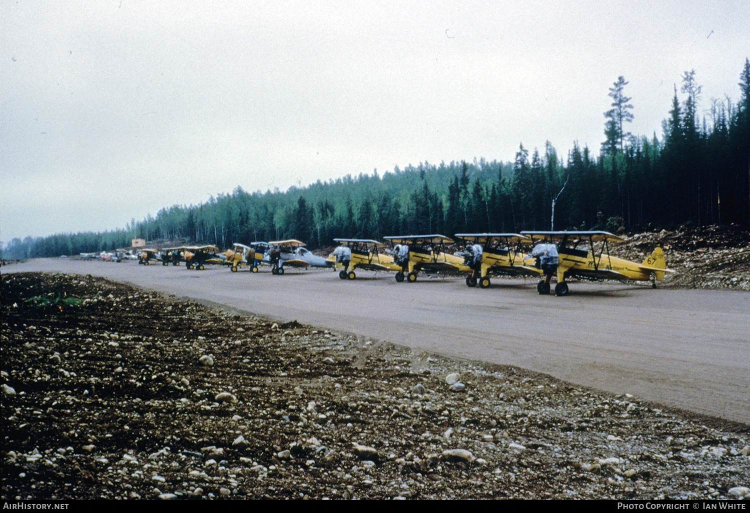 Aircraft Photo of CF-EQY | Stearman PT-13A Kaydet (A75) | AirHistory.net #515352