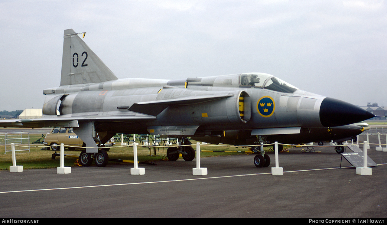 Aircraft Photo of 37002 | Saab AJ37 Viggen | Sweden - Air Force | AirHistory.net #515353