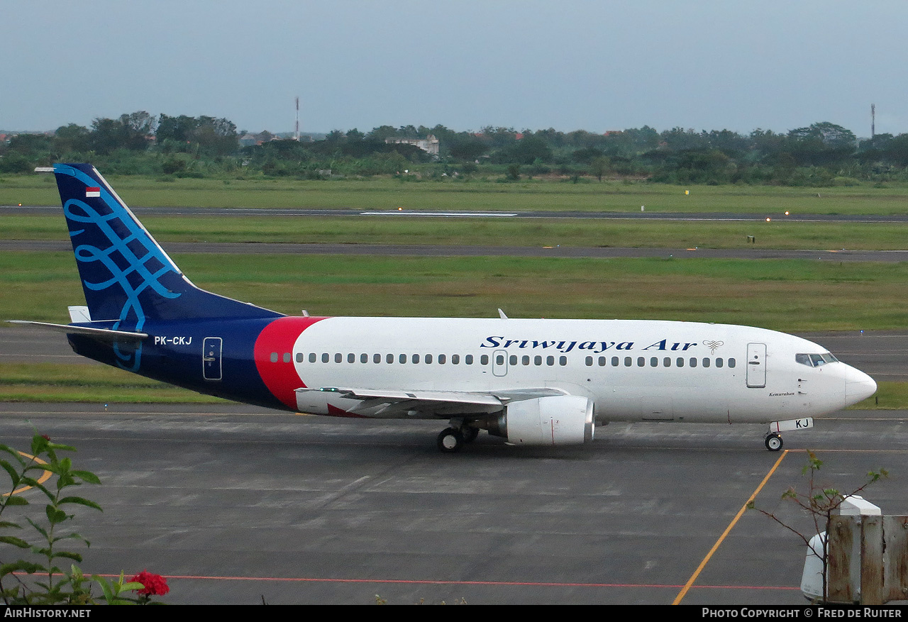 Aircraft Photo of PK-CKJ | Boeing 737-3L9 | Sriwijaya Air | AirHistory.net #515355