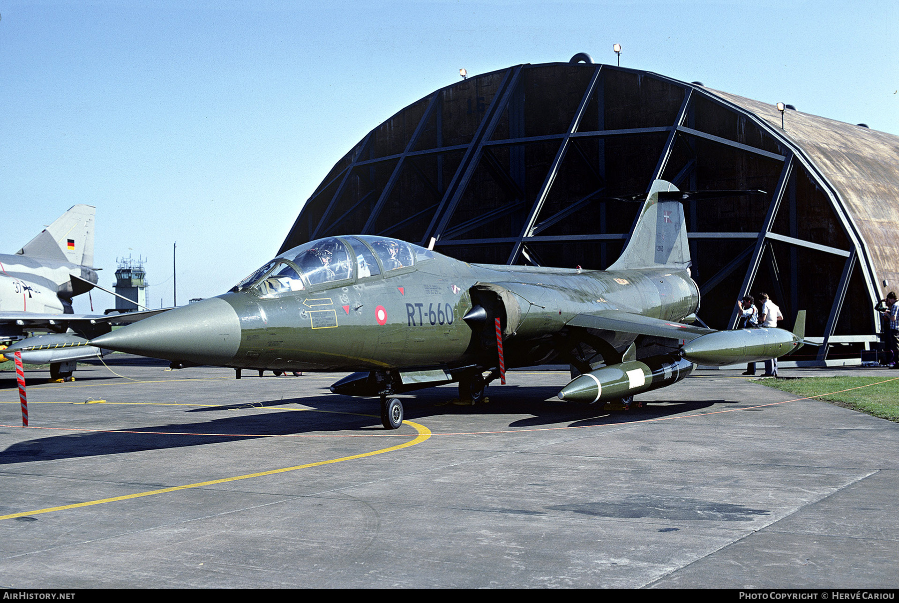 Aircraft Photo of RT-660 | Lockheed CF-104D Starfighter Mk.2 | Denmark - Air Force | AirHistory.net #515356