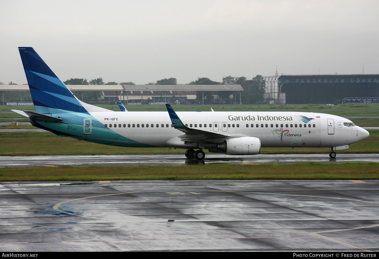 Aircraft Photo of PK-GFC | Boeing 737-86N | Garuda Indonesia | AirHistory.net #515357
