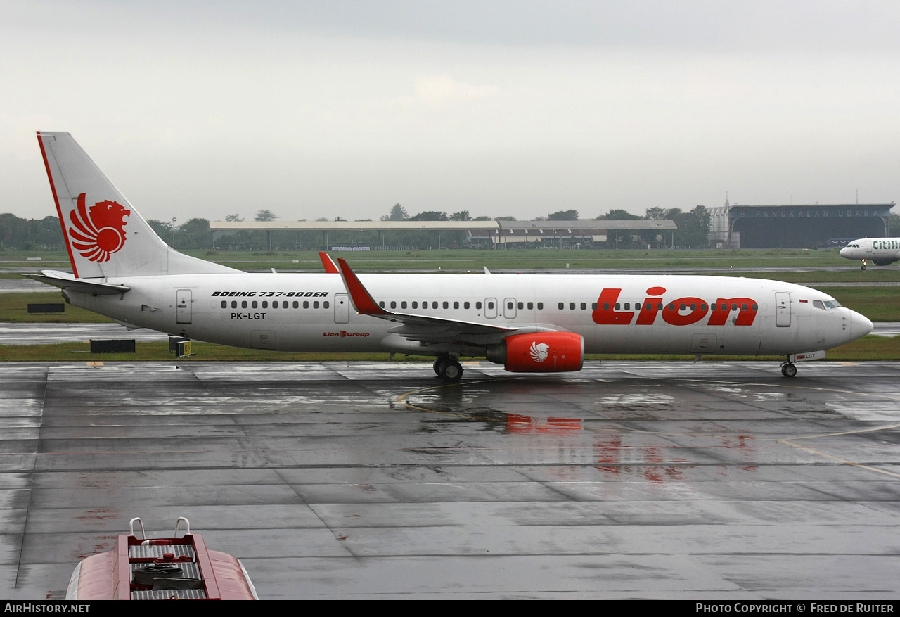 Aircraft Photo of PK-LGT | Boeing 737-9GP/ER | Lion Air | AirHistory.net #515358