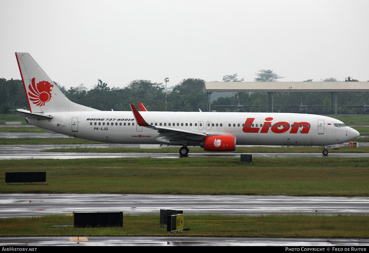 Aircraft Photo of PK-LJG | Boeing 737-9GP/ER | Lion Air | AirHistory.net #515360