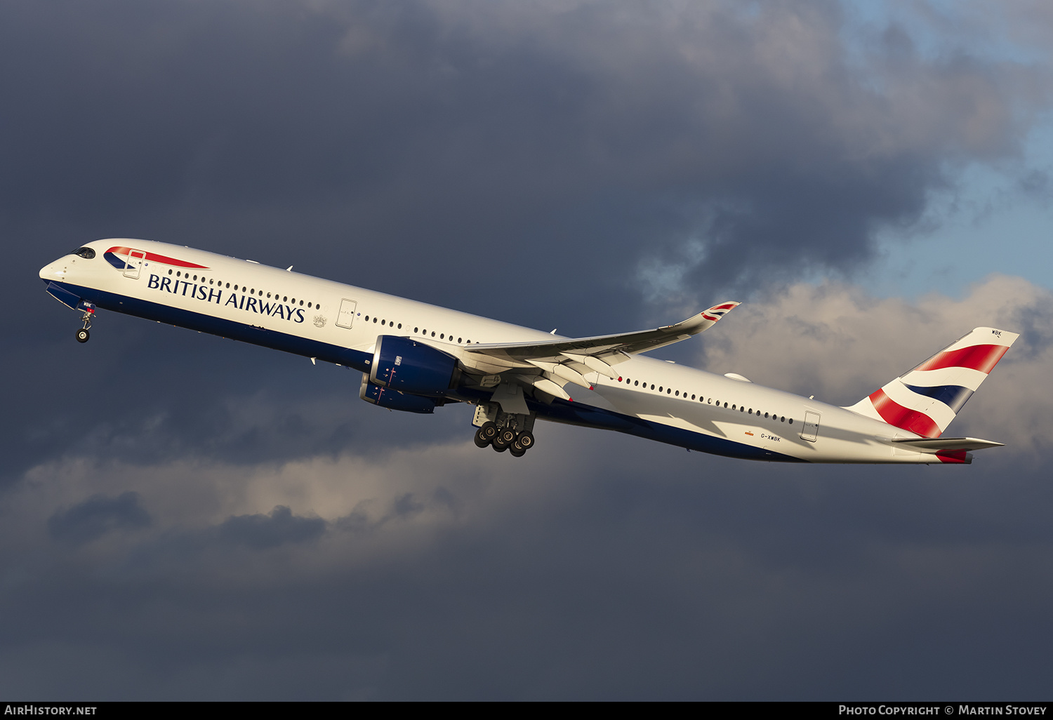 Aircraft Photo of G-XWBK | Airbus A350-1041 | British Airways | AirHistory.net #515373