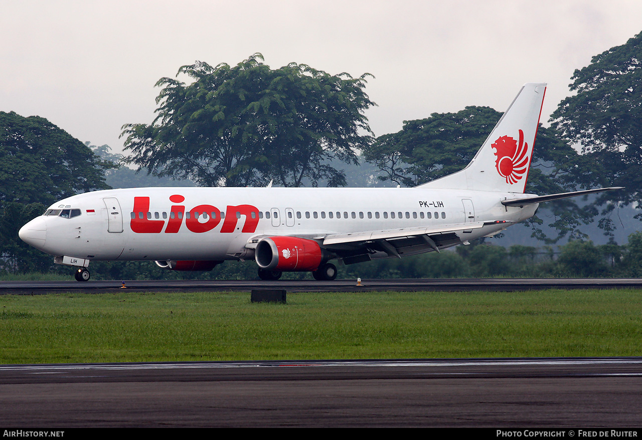 Aircraft Photo of PK-LIH | Boeing 737-4Y0 | Lion Air | AirHistory.net #515374