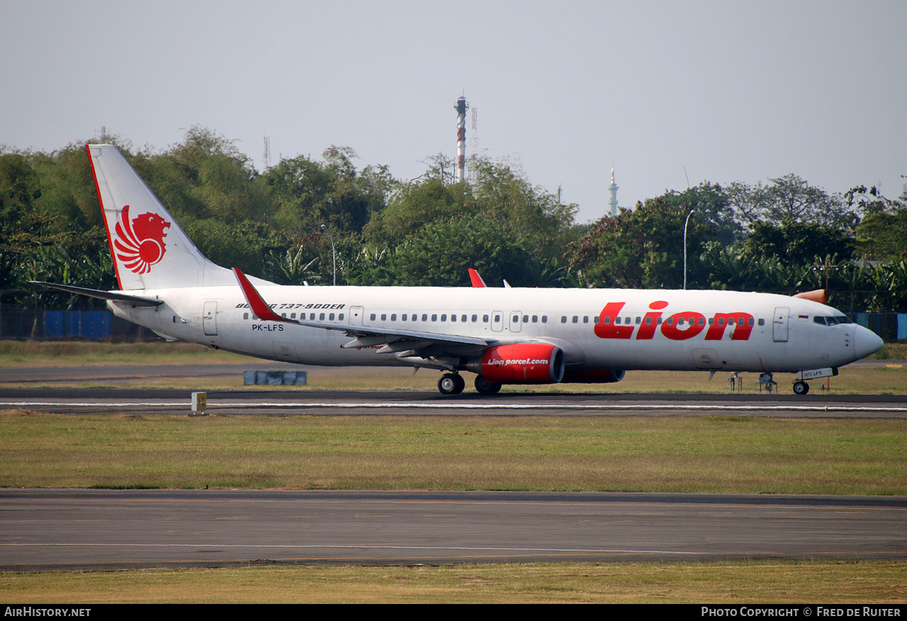 Aircraft Photo of PK-LFS | Boeing 737-9GP/ER | Lion Air | AirHistory.net #515401