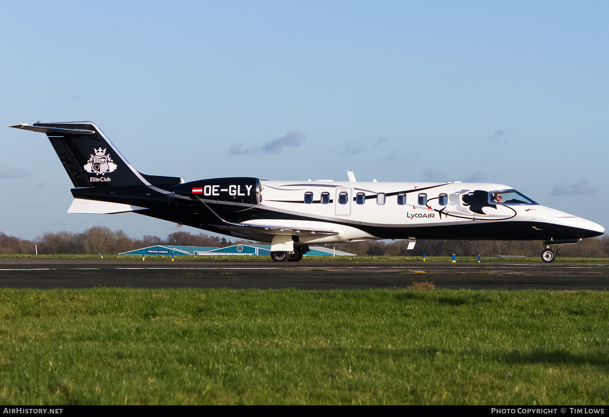 Aircraft Photo of OE-GLY | Learjet 75 | Lycoair | AirHistory.net #515402