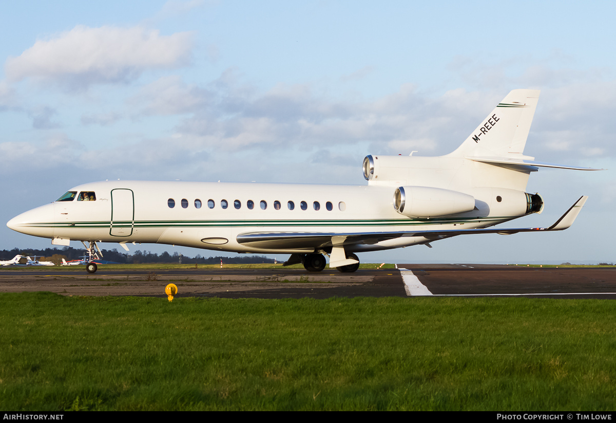 Aircraft Photo of M-REEE | Dassault Falcon 7X | AirHistory.net #515404